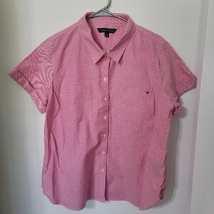 Tommy Hilfiger women's pre-owned bottonup shirt size xl